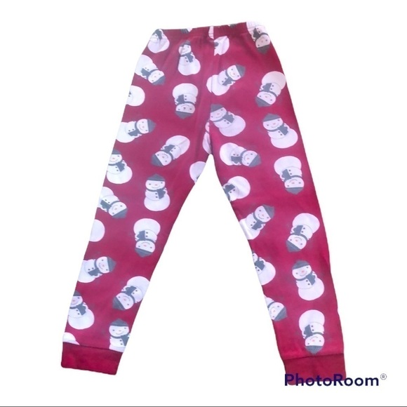 Girls Gymboree Red Christmas Pajamas Size 6 - Picture 3 of 6